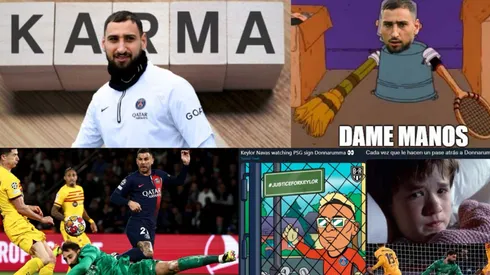 Los memes destruyeron a Gianluigi Donnarumma en redes tras su actuación en la Champions League