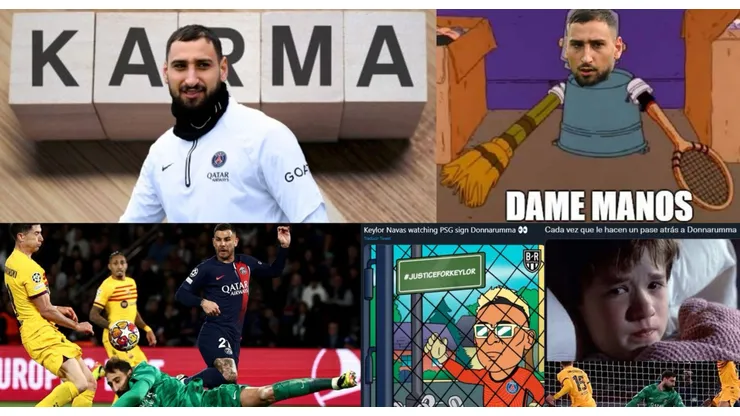 Los memes destruyeron a Gianluigi Donnarumma en redes tras su actuación en la Champions League