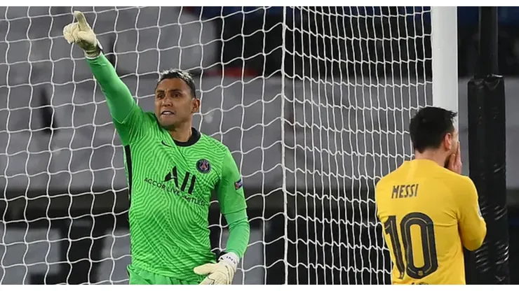 Keylor Navas le trae malos recuerdos al Barcelona en Champions