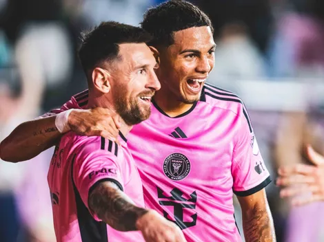 David Ruiz se juntó con Lionel Messi y dio una asistencia en el empate de Inter Miami (VIDEO)