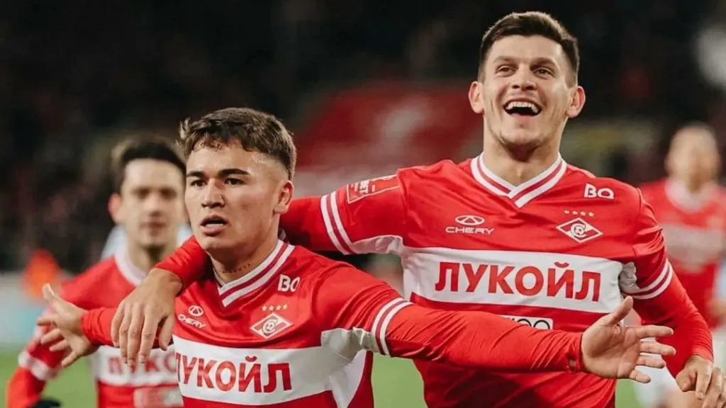 Manfred Ugalde se destaca en el Spartak de Moscú.