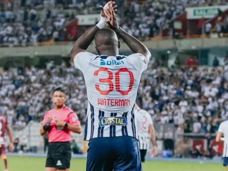 Fanáticos de Alianza Lima culpan a Waterman del empate vs. Fluminense