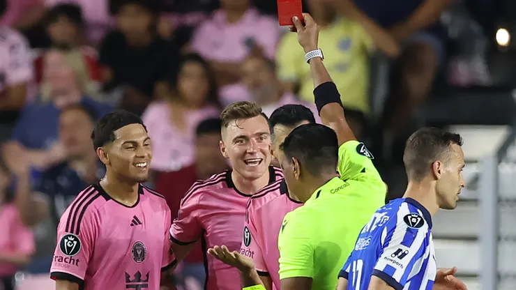 David Ruiz fue expulsado infantilmente en la derrota de Inter Miami vs Monterrey (Video)