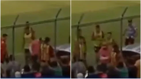 El técnico de Zacapa de la Liga Nacional de Guatemala agredió a uno de sus jugadores (Video)