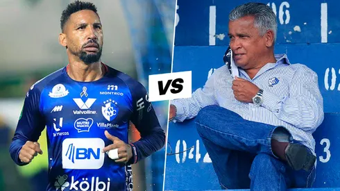 Marcel Hernández confrontó a Leonardo Vargas. (Foto: La Nación)