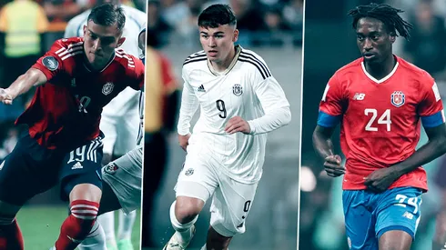 Los futbolistas Sub 21 de Costa Rica que arman el once más caro. (Foto: Getty Images)