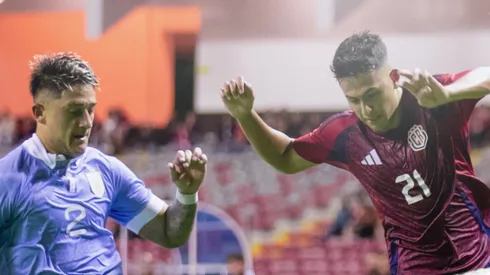 Costa Rica y Uruguay empataron en su partido amistoso