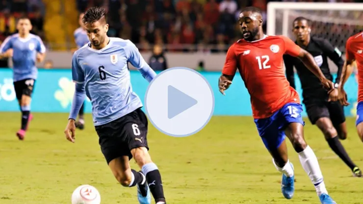 Ver aquí Costa Rica vs. Uruguay EN VIVO, GRATIS y en transmisión EXCLUSIVA.
