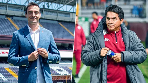 Quesada le dejó un recado a la directiva morada.