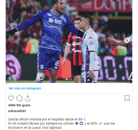 Esteban Alvarado – Saprissa