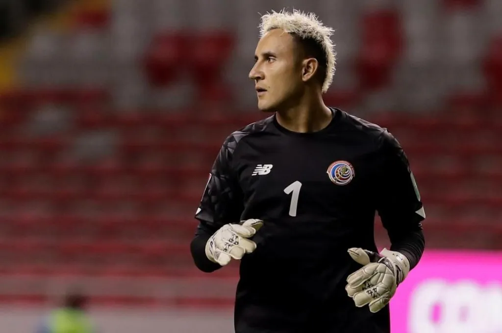 Keylor Navas con la Selección de Costa Rica