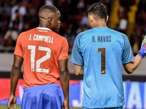 "Air Boeing 777": Joel Campbell no escatimó en su especial despedida a Keylor Navas