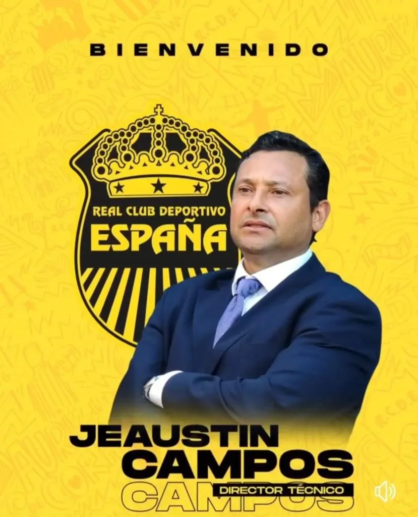 Jeaustin Campos presentado en el Real España.