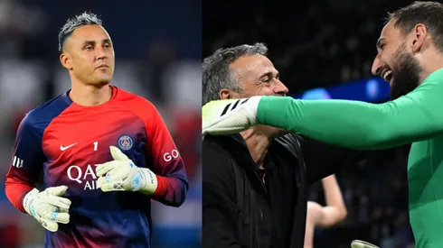 Keylor Navas les envió un firme mensaje a Luis Enrique y Donnarumma en su despedida de PSG