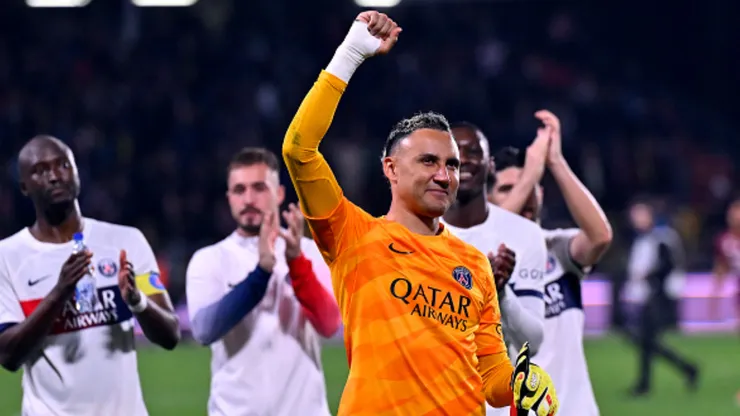 Keylor Navas se despidió del PSG dejando el marco en cero