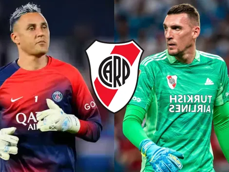 Keylor Navas suena como refuerzo de River Plate: el récord que ya le sacó a Franco Armani