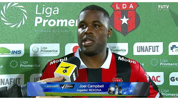 Joel Campbell provocó a Herediano y advirtió lo que le espera a Alajuelense en la revancha