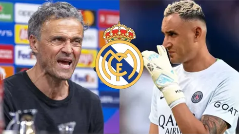 Luis Enrique vs. Keylor Navas: la teoría del Real Madrid sobre el desprecio del DT en PSG