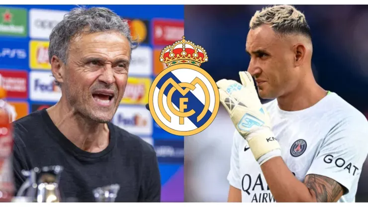 Luis Enrique vs. Keylor Navas: la teoría del Real Madrid sobre el desprecio del DT en PSG