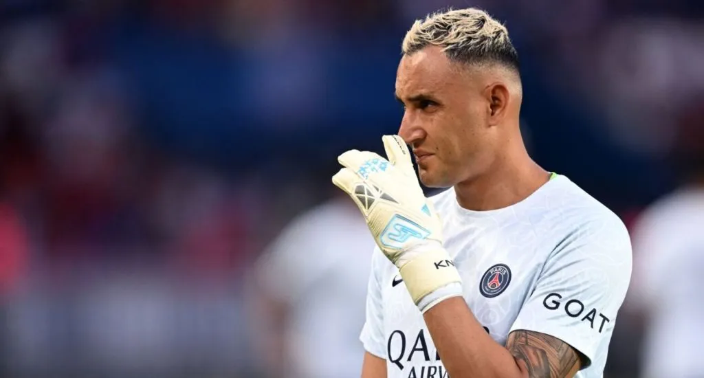 Keylor Navas con PSG