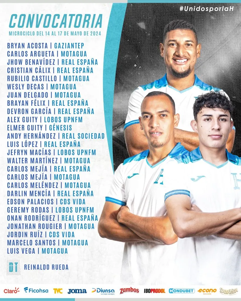 Reinaldo Rueda dio la lista de convocados de Honduras. (Foto: FFH)