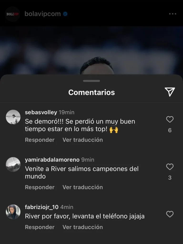 Publicación de Bolavip sobre Keylor Navas