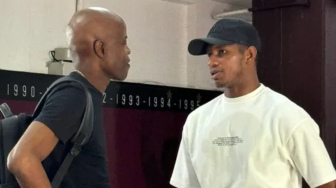 El reencuentro de Julio Dely y Fidel Escobar