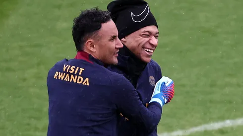 El emotivo mensaje de Mbappé hacia Keylor en redes sociales