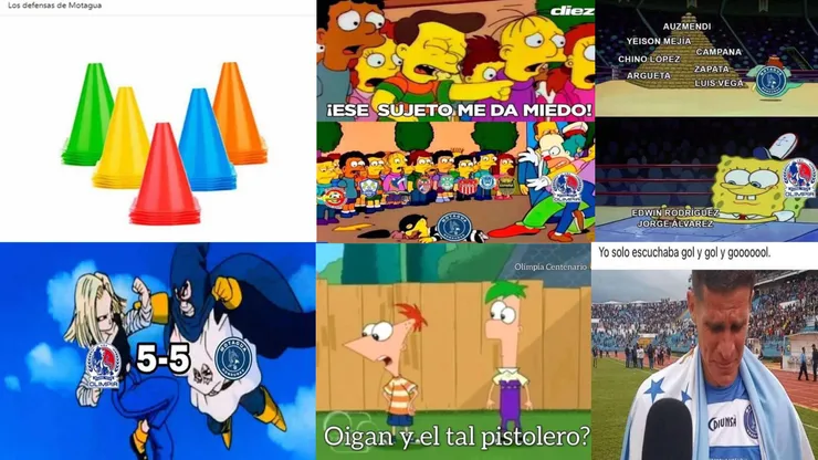 Los mejores memes que dejó la remontada de Olimpia contra Motagua