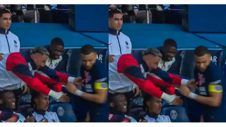 De Mbappé a Keylor Navas: el tremendo gesto en las narices de Luis Enrique (VIDEO)