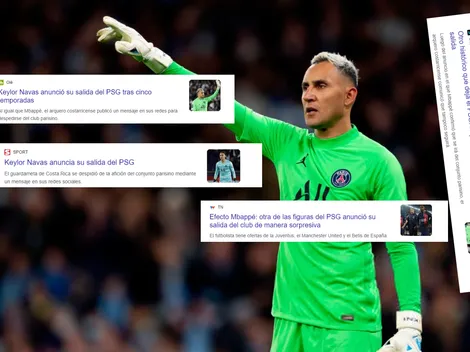 La reacción de los medios internacionales tras la despedida de Keylor Navas del PSG