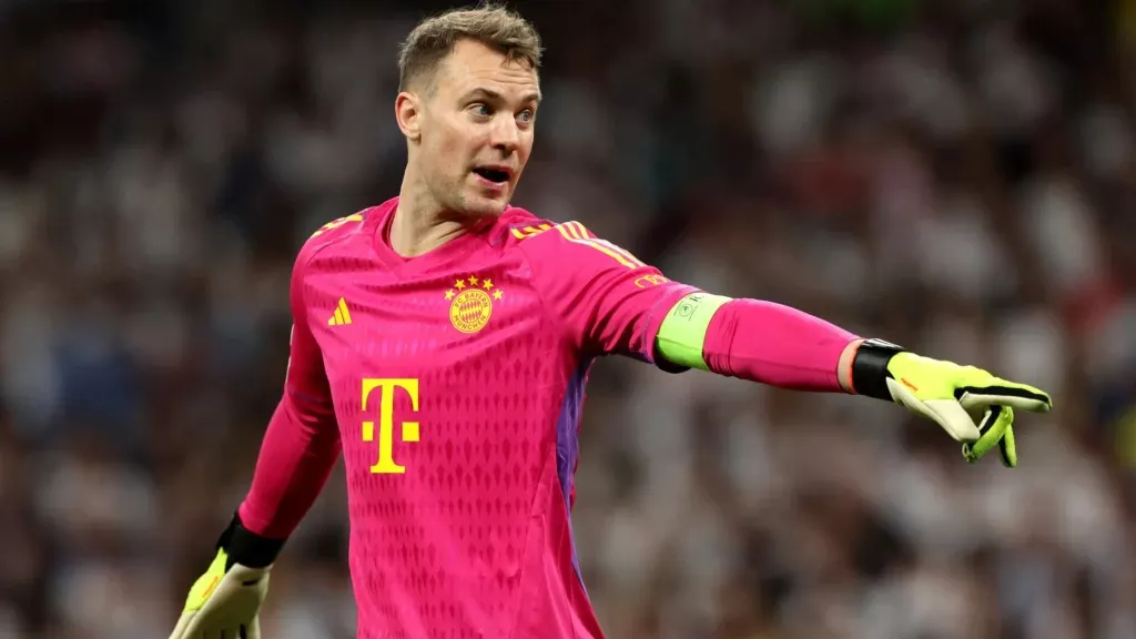 Manuel Neuer con el Bayern Múnich en la Champions