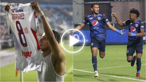 Olimpia vs. Motagua: goles y resumen de la semifinal de ida de la Liga Nacional.