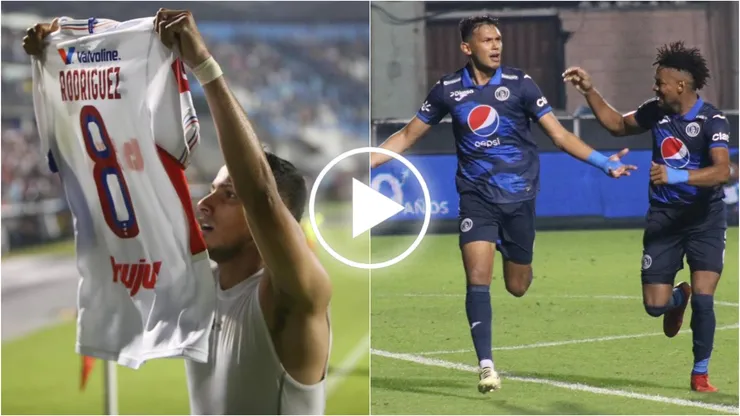 Olimpia vs. Motagua: goles y resumen de la semifinal de ida de la Liga Nacional.