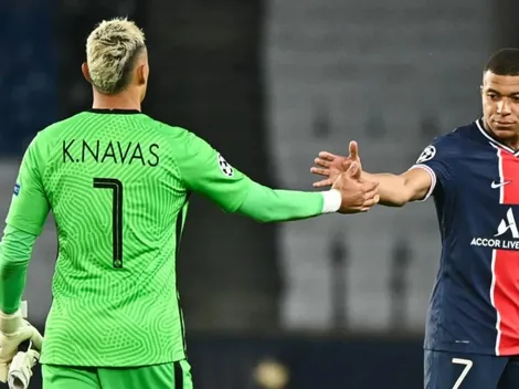 Keylor Navas lidera junto a Mbappé un listado que alarma al PSG
