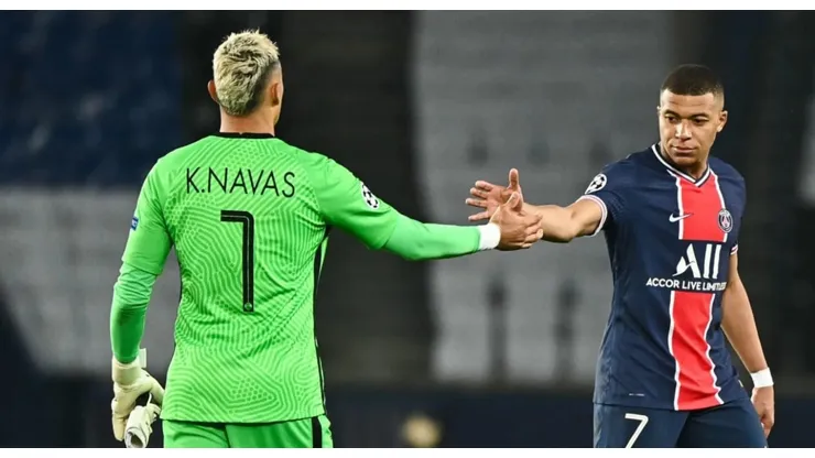 Keylor Navas lidera junto a Mbappé un listado que alarma al PSG