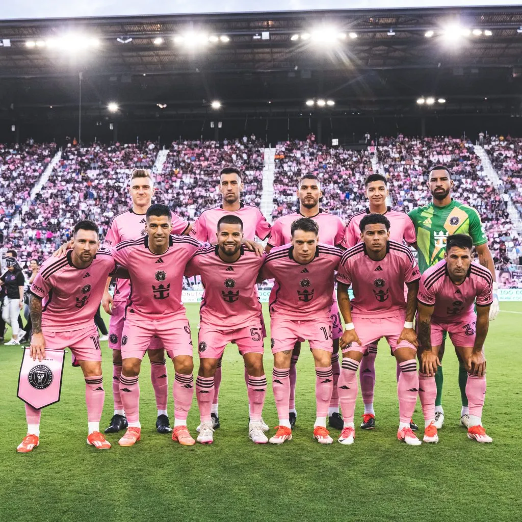 David Ruiz y Messi en el once titular de Inter Miami