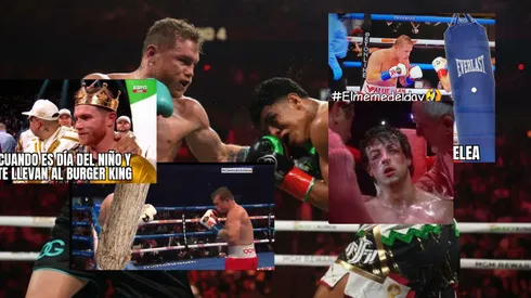 Los mejores memes que dejó la victoria del Canelo sobre Munguía desde Las Vegas