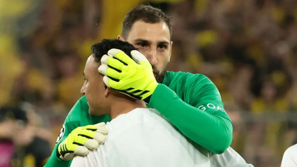 Keylor Navas es suplente de Donnarumma y no sumó minutos en esta Champions League. (Foto: Getty Images)