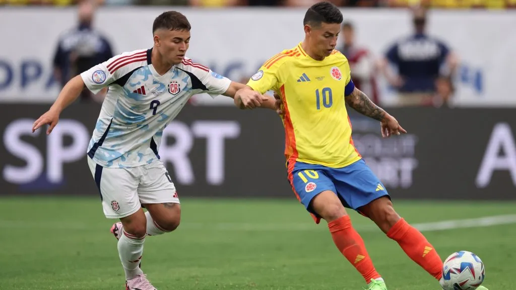 Capitán, James Rodríguez es el gran líder de esta Colombia. (Getty Images)