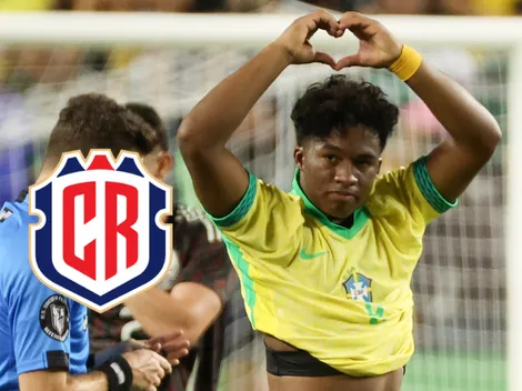 Endrick reconoce lo que piensa Brasil sobre Costa Rica en la Copa América 2024