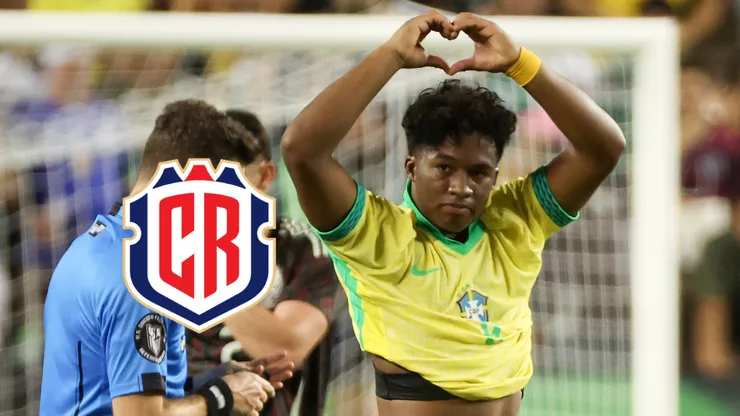 Endrick reconoce lo que piensa Brasil sobre Costa Rica en la Copa América 2024
