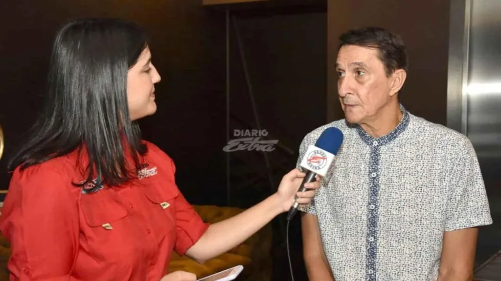 Guimaraes en entrevista con Diario Extra.