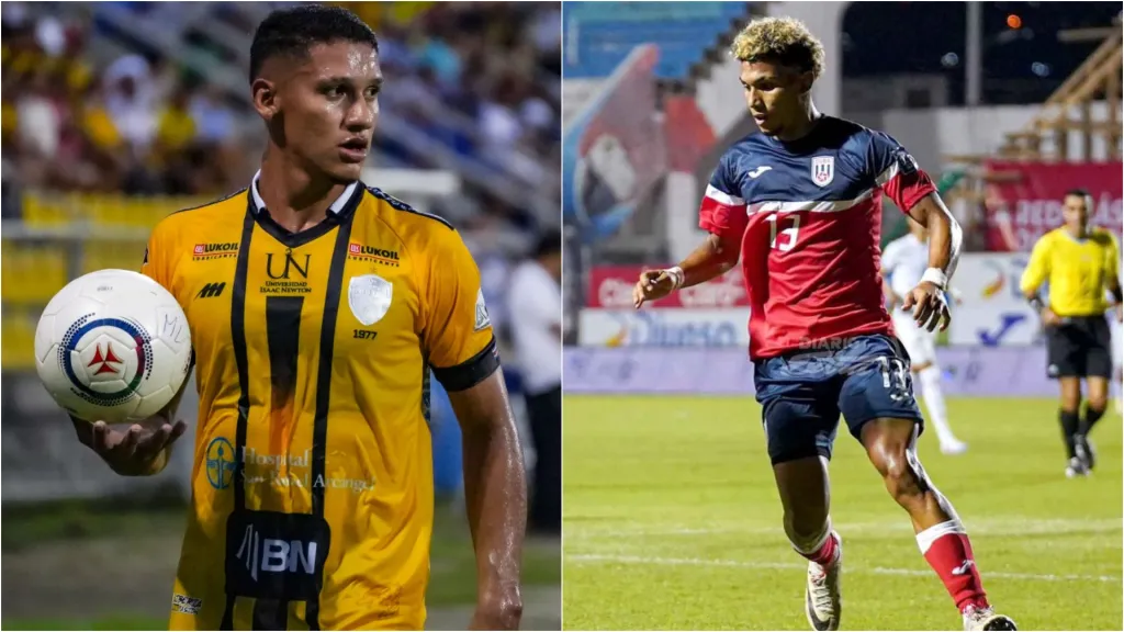 Los otros refuerzos de Alajuelense: Fernando Piñar viene de ser titular indiscutido en Liberia y el cubano Karel Pérez jugará en la U-21. (Fotos: Liberia y Diario Extra)
