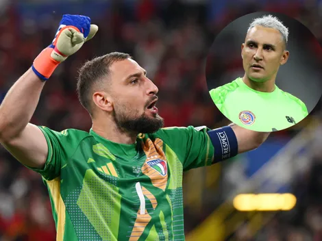 Donnarumma logra con Italia lo que Keylor Navas no pudo en Costa Rica