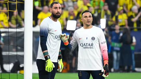 Keylor Navas y Donnarumma tuvieron un mano a mano.