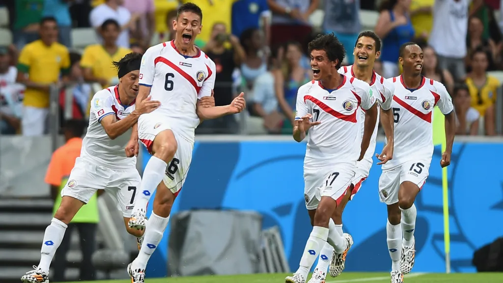 Duarte celebra tras convertirle a Uruguay un tanto que quedó grabado a fuego en la retina de los ticos. (Foto: Getty)