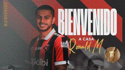 El problema que trae Ronald Matarrita a Alajuelense