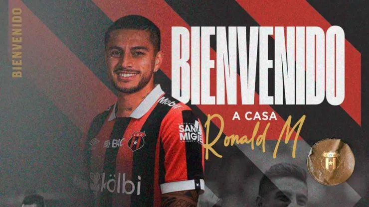 El problema que trae Ronald Matarrita a Alajuelense