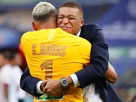 Mbappé le reveló a Keylor Navas un secreto determinante en su carrera